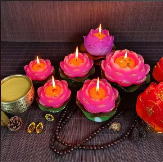 Condensation Mold Silicone Inks For Lotus Candles factory